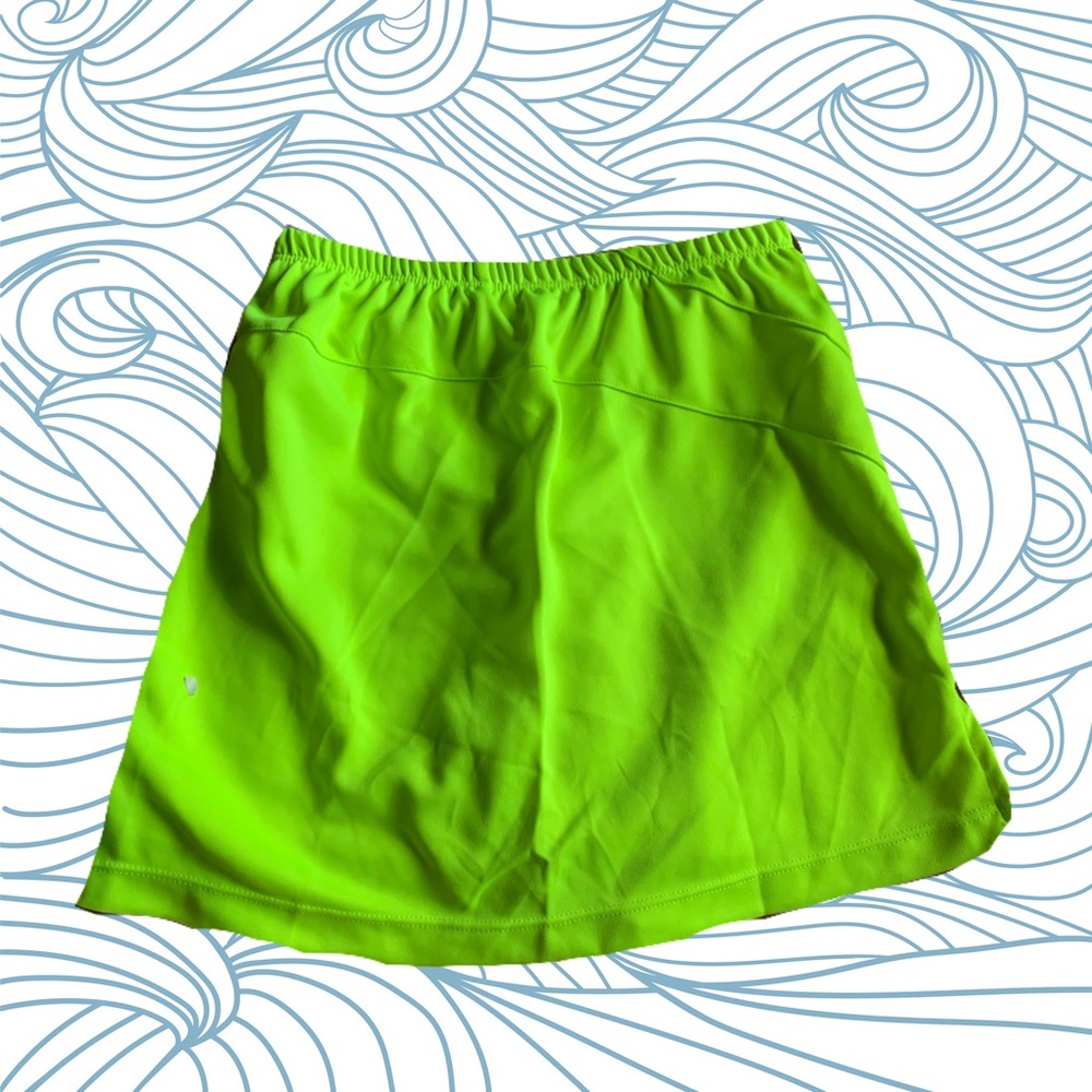 Neon tennis skirt